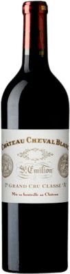 1 073,95 € Spedizione Gratuita | Vino rosso Château Cheval Blanc A.O.C. Saint-Émilion bordò Francia Merlot, Cabernet Franc Bottiglia 75 cl