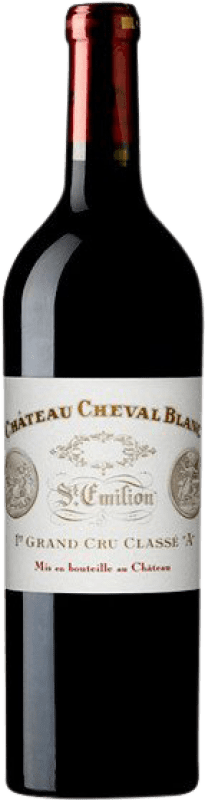 1 026,95 € Spedizione Gratuita | Vino rosso Château Cheval Blanc A.O.C. Saint-Émilion bordò Francia Merlot, Cabernet Franc Bottiglia 75 cl