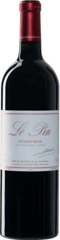 5 719,95 € 免费送货 | 红酒 Château Le Pin A.O.C. Pomerol 波尔多 法国 Merlot, Cabernet Sauvignon 瓶子 75 cl