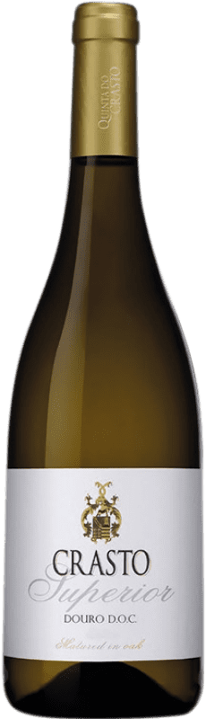 17,95 € Kostenloser Versand | Weißwein Quinta do Crasto Superior Blanco Alterung I.G. Porto Douro Portugal Viosinho, Verdello Flasche 75 cl