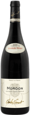 18,95 € Envío gratis | Vino tinto Charles Vienot Joven A.O.C. Morgon Francia Pinot Negro, Gamay Botella 75 cl