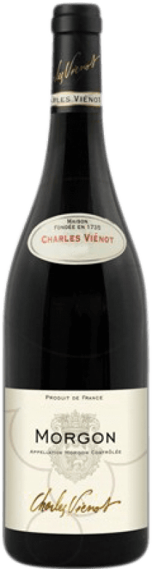 18,95 € Envio grátis | Vinho tinto Charles Vienot Jovem A.O.C. Morgon França Pinot Preto, Gamay Garrafa 75 cl
