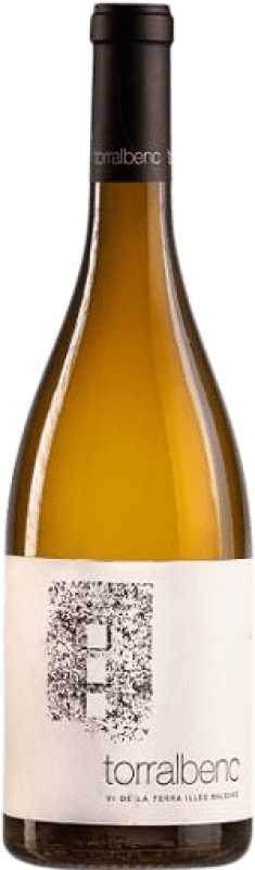 18,95 € Envío gratis | Vino Blanco Torralbenc Crianza I.G.P. Vi de la Terra de Illa de Menorca Islas Baleares España Viognier, Chardonnay, Parellada, Sauvignon 75 cl