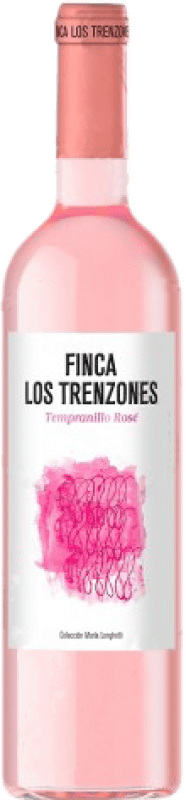 6,95 € Envoi gratuit | Vin Rosé Condesa de Leganza Finca los Trenzones Jeune D.O. La Mancha Castilla La Mancha Espagne Tempranillo Bouteille 75 cl