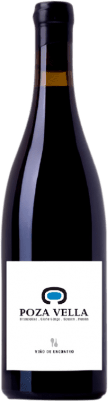28,95 € Free Shipping | Red wine Nanclares Poza Vella D.O. Ribeiro Galicia Spain Bottle 75 cl