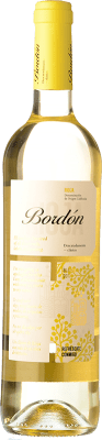 6,95 € Free Shipping | White wine Bodegas Franco Españolas Bordón Blanco Joven D.O.Ca. Rioja The Rioja Spain Macabeo Bottle 75 cl