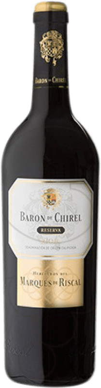1 059,95 € Kostenloser Versand | Rotwein Marqués de Riscal Baron de Chirel Reserve — Gereift D.O.Ca. Rioja La Rioja Spanien Tempranillo Imperial-Mathusalem-Flasche 6 L
