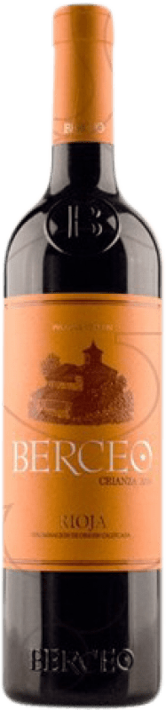 4,95 € Бесплатная доставка | Красное вино Berceo старения D.O.Ca. Rioja Ла-Риоха Испания Tempranillo, Grenache, Graciano Половина бутылки 37 cl