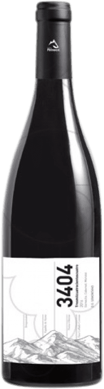 9,95 € Free Shipping | Red wine Pirineos 3404 Joven D.O. Somontano Aragon Spain Grenache, Moristel Bottle 75 cl