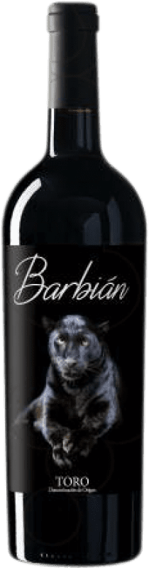 6,95 € 免费送货 | 红酒 Covitoro Barbián 橡木 D.O. Toro 卡斯蒂利亚莱昂 西班牙 Tempranillo 瓶子 75 cl