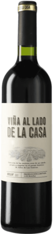 15,95 € Free Shipping | Red wine Uvas Felices Viña Al Lado de la Casa D.O. Yecla Region of Murcia Spain Syrah, Cabernet Sauvignon, Monastrell, Grenache Tintorera Bottle 75 cl