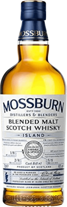 37,95 € Spedizione Gratuita | Whisky Blended Mossburn Island Highlands Regno Unito 70 cl