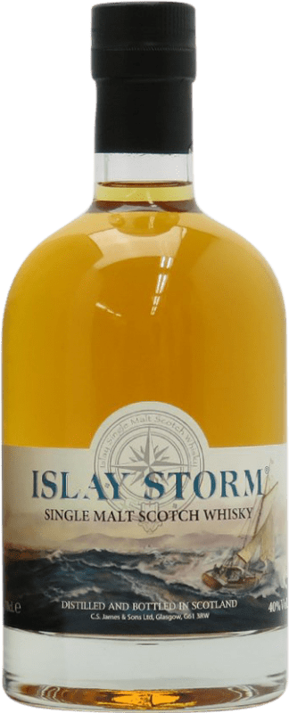 29,95 € 免费送货 | 威士忌单一麦芽威士忌 Islay Storm 艾莱 英国 瓶子 70 cl