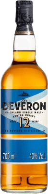 39,95 € Envio grátis | Whisky Single Malt Deveron Highlands Reino Unido 12 Anos Garrafa 70 cl