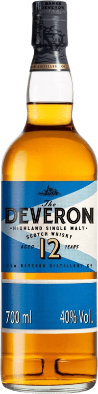 41,95 € Spedizione Gratuita | Whisky Single Malt Deveron Highlands Regno Unito 12 Anni Bottiglia 70 cl