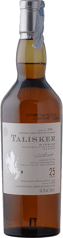 179,95 € Envío gratis | Whisky Single Malt Talisker Highlands Reino Unido 25 Años Botella 70 cl