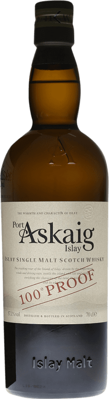 83,95 € 免费送货 | 威士忌单一麦芽威士忌 Port Askaig 100º Proof 艾莱 英国 瓶子 70 cl