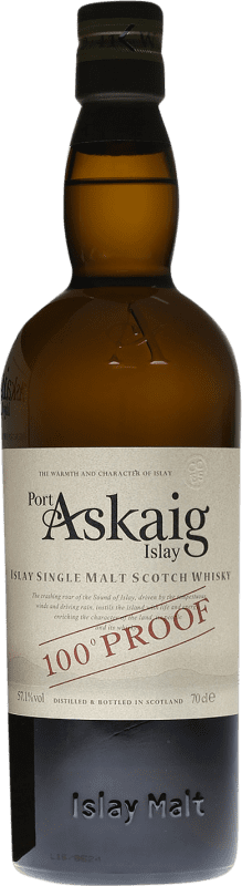 63,95 € Envoi gratuit | Whisky Single Malt Port Askaig 100º Proof Islay Royaume-Uni Bouteille 70 cl