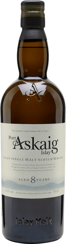 64,95 € Envío gratis | Whisky Single Malt Port Askaig Islay Reino Unido 8 Años Botella 70 cl