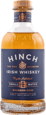 34,95 € Envio grátis | Whisky Blended Hinch Small Batch Bourbon Cask Reserva Irlanda Garrafa 70 cl