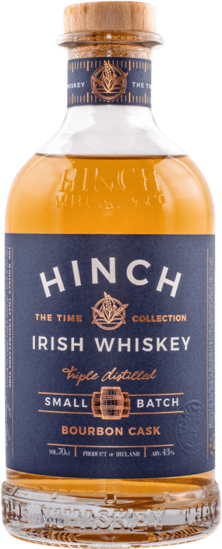 34,95 € Kostenloser Versand | Whiskey Blended Hinch Small Batch Bourbon Cask Reserve Irland Flasche 70 cl