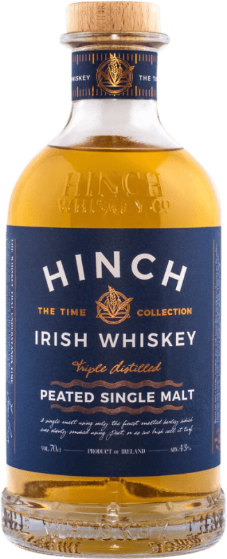 47,95 € 送料無料 | ウイスキーシングルモルト Hinch Peated Single Malt アイルランド ボトル 70 cl