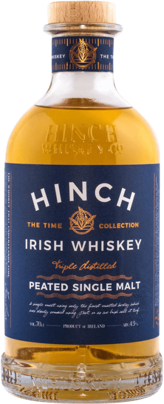 56,95 € Бесплатная доставка | Виски из одного солода Hinch Peated Single Malt Ирландия бутылка 70 cl