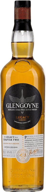59,95 € Envio grátis | Whisky Single Malt Glengoyne Legacy Chapter One Highlands Reino Unido Garrafa 70 cl