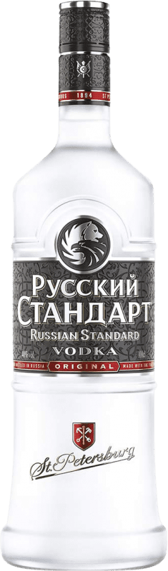 14,95 € 送料無料 | ウォッカ Russian Standard ロシア連邦 ボトル 1 L