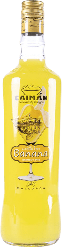 7,95 € Бесплатная доставка | Schnapp Antonio Nadal Caimán jarabe Banana Испания бутылка 1 L Без алкоголя