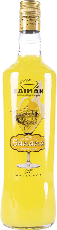 6,95 € Envoi gratuit | Sirop pour Cocktail Antonio Nadal Caiman Espagne 1 L Banana — Banane Sans Alcool