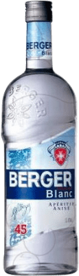 17,95 € Envio grátis | Anis J.B. Berger Blanco — Branco França 1 L