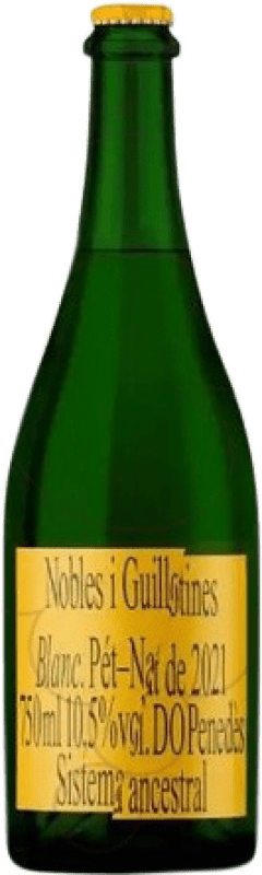 13,95 € Free Shipping | White Wine Parxet Nobles i Guillotines Ancestral D.O. Penedès Catalonia Spain Bottle 75 cl