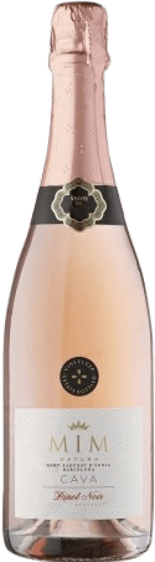 26,95 € Kostenloser Versand | Rosé Sekt El Cep MiM Natura Rosat Brut Reserve D.O. Cava Katalonien Spanien Spätburgunder Magnum-Flasche 1,5 L