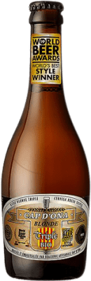 3,95 € 送料無料 | ビール Apats Cap d'Ona Blonde Triple Bio フランス 3分の1リットルのボトル 33 cl
