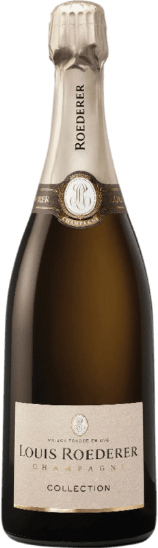 158,95 € Spedizione Gratuita | Spumante bianco Louis Roederer Collection Brut Gran Riserva A.O.C. Champagne champagne Francia Bottiglia Magnum 1,5 L