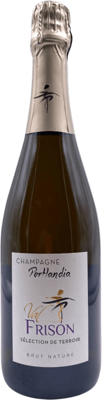 72,95 € Envío gratis | Espumoso blanco Val Frison Terroir Portlandia Brut Nature Gran Reserva A.O.C. Champagne Champagne Francia Pinot Negro, Chardonnay Botella 75 cl