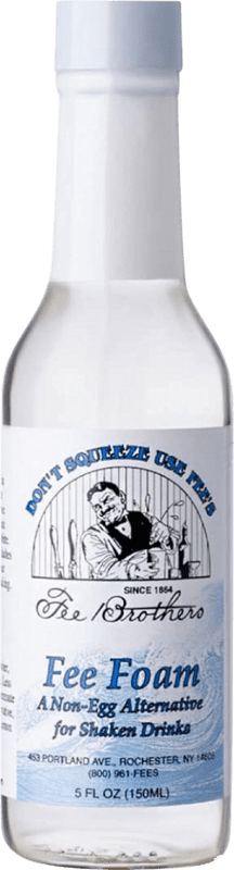 24,95 € Envío gratis | Schnapps Fee Brothers Bitters Fee Foam Estados Unidos Botellín 15 cl Sin Alcohol