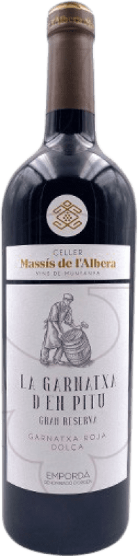 54,95 € Envío gratis | Vino generoso Celler Massis de l'Albera La Garnatxa d'en Pitu Gran Reserva D.O. Empordà Cataluña España Garnacha Roja Botella 75 cl