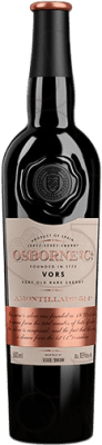 89,95 € 免费送货 | 强化酒 Osborne Amontillado 51-1a VORS D.O. Manzanilla-Sanlúcar de Barrameda Andalucía y Extremadura 西班牙 Palomino Fino 瓶子 Medium 50 cl