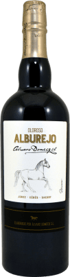 10,95 € Spedizione Gratuita | Vino fortificato Alburejo Oloroso D.O. Manzanilla-Sanlúcar de Barrameda Andalucía y Extremadura Spagna Bottiglia 75 cl
