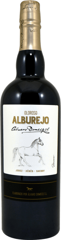 11,95 € 免费送货 | 加强葡萄酒 Alburejo Oloroso D.O. Jerez-Xérès-Sherry 安达卢西亚 西班牙 瓶子 75 cl