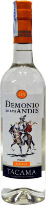 31,95 € Envío gratis | Pisco Tacama Demonio de los Andes Albilla Perú Botella 70 cl