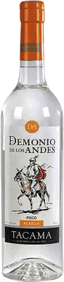 27,95 € Envío gratis | Pisco Tacama Demonio de los Andes Albilla Perú Botella 70 cl