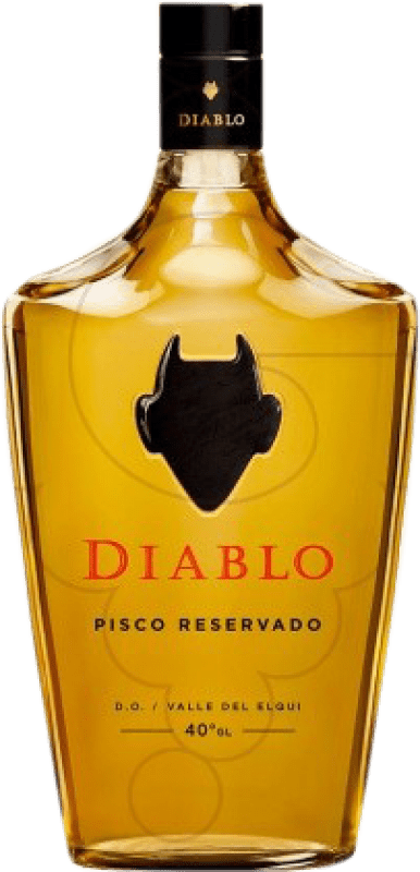 24,95 € 免费送货 | 皮斯科酒 Concha y Toro Diablo Reservado 智利 瓶子 70 cl