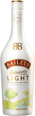 18,95 € Envío gratis | Crema de Licor Baileys Irish Cream Light Irlanda Botella 70 cl