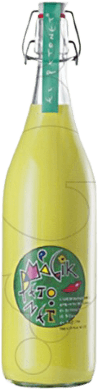 19,95 € Envío gratis | Crema de Licor El Petonet Coctel Magik España Botella 1 L