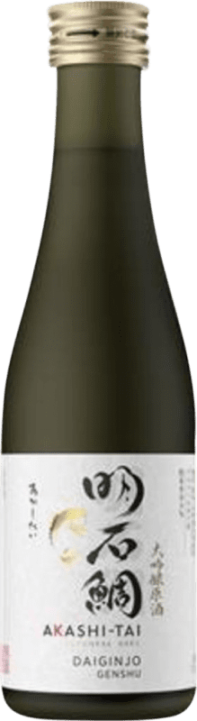 23,95 € Spedizione Gratuita | Sake Akashi-Tai Daiginjo Genshu Giappone Bottiglia Terzo 30 cl