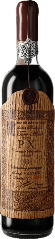 378,95 € Kostenloser Versand | Verstärkter Wein Toro Albalá Don P.X D.O. Montilla-Moriles Andalucía y Extremadura Spanien Pedro Ximénez Flasche 75 cl