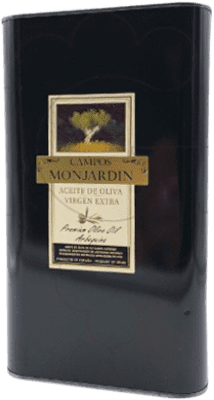 49,95 € Spedizione Gratuita | Olio d'Oliva Campos de Monjardín EVO Extra Vergine Spagna Lattina Speciale 3 L